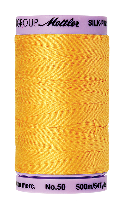 Mettler Silk Finish Cotton Thread 50 - Summer Sun 0120 - 500m