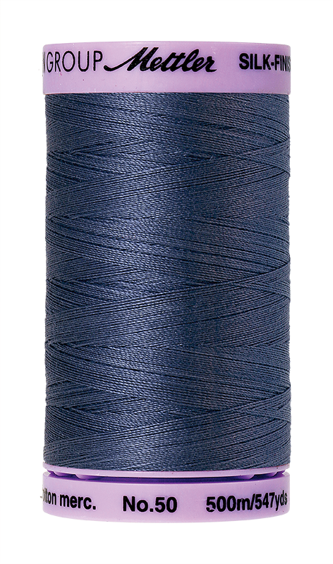 Mettler Silk Finish Cotton Thread 50 - Blue Shadow 0311 - 500m