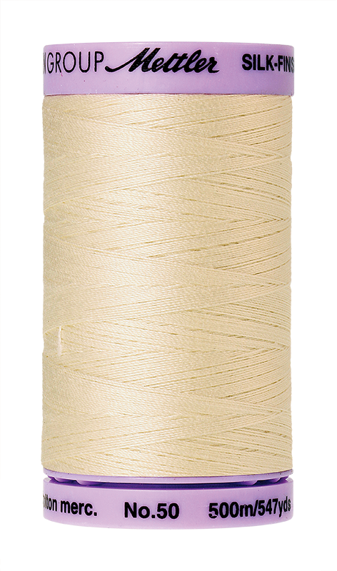 Mettler Silk Finish Cotton Thread 50 - Muslin 0778 - 500m