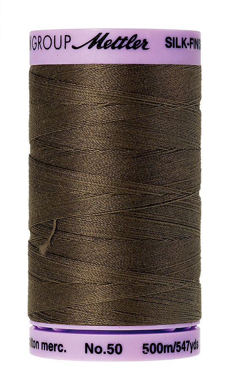 Mettler Silk Finish Cotton Thread 50 - Olive 1043 - 500m