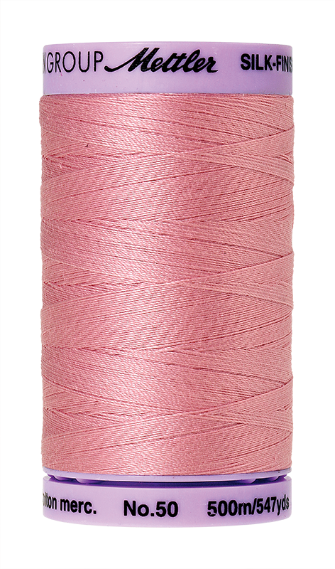 Mettler Silk Finish Cotton Thread 50 - Rose Quartz 1057 - 500m