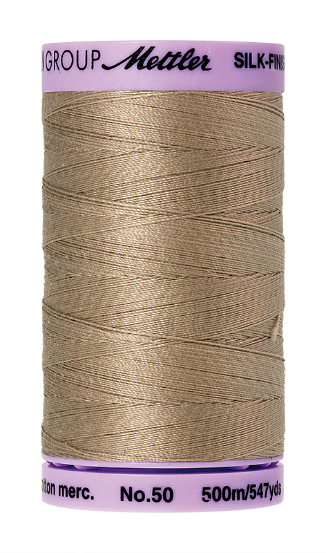 Mettler Silk Finish Cotton Thread 50 - Sandstone 1222 - 500m