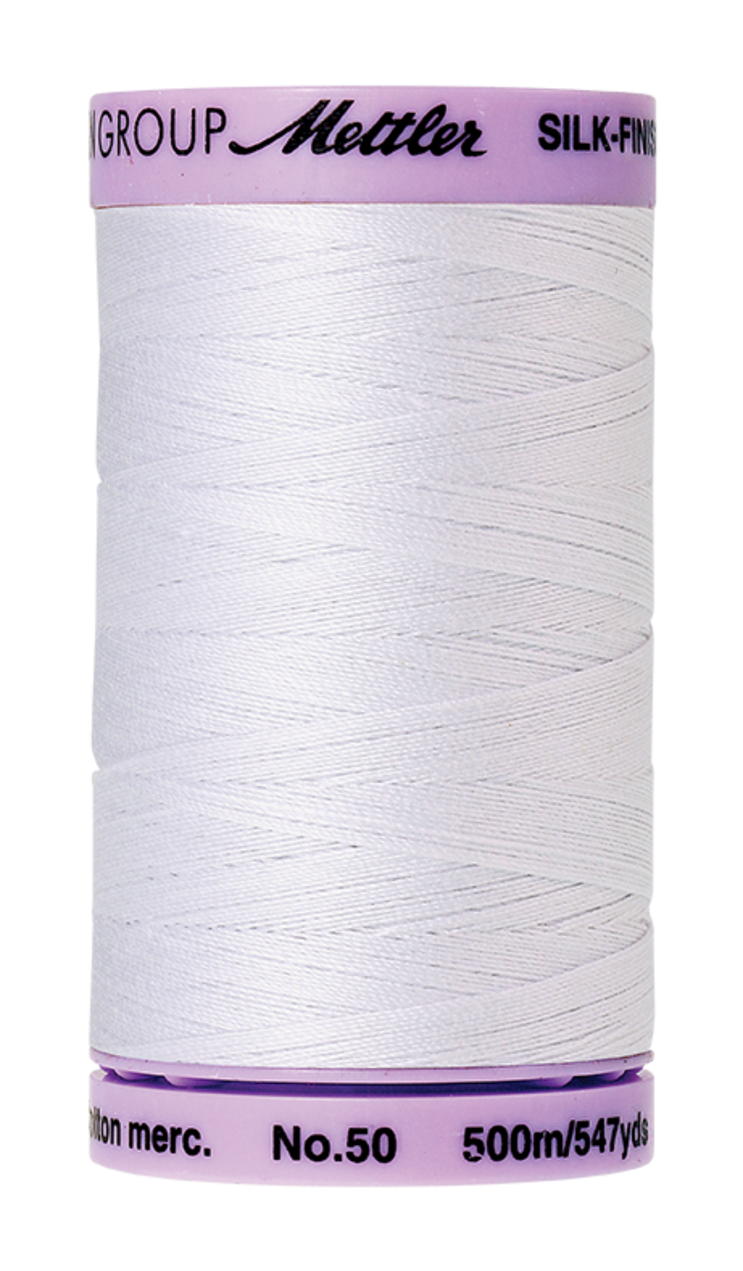 Mettler Silk Finish Cotton Thread 50 - White 2000 - 500m