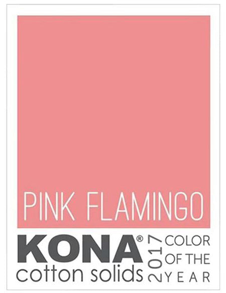 Kona Charm Pack - Pink Flamingo