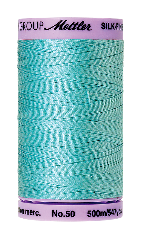 Mettler Silk Finish Cotton Thread 50 - Blue Curacao 2792 - 500m